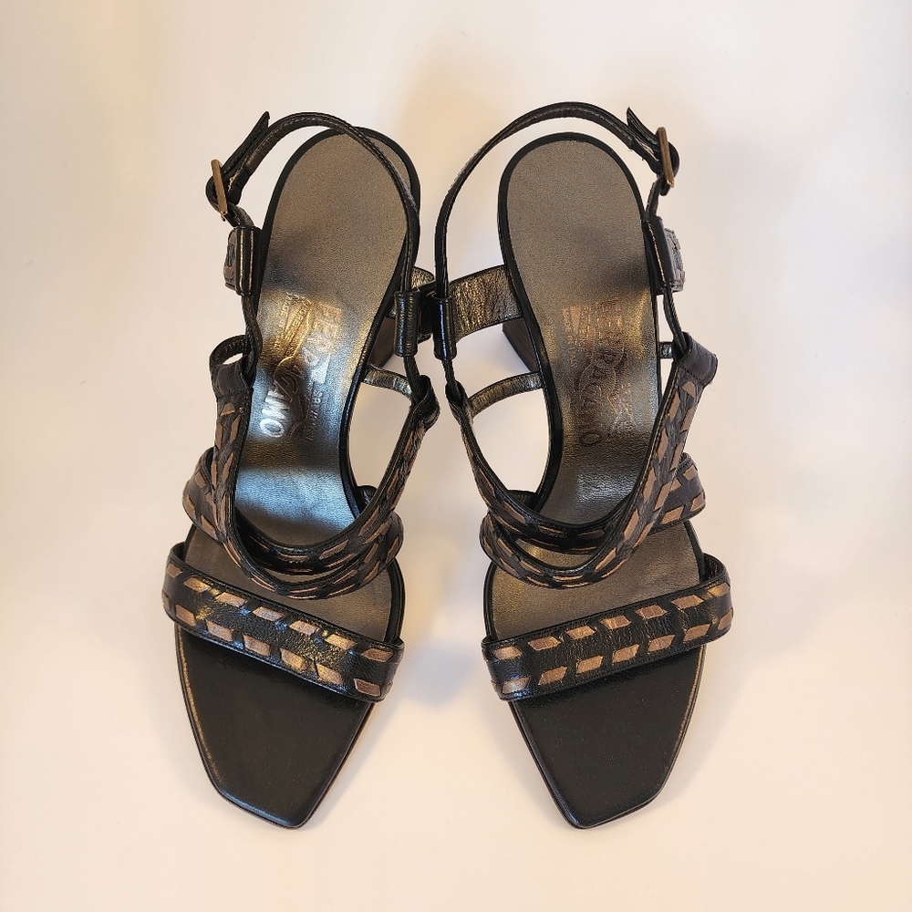 Salvatore Ferragamo strap Sandals - Made in Italy - Picture 2 of 12